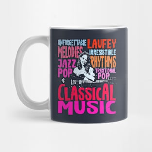 Old-fashioned elegance, current rhythm Mug